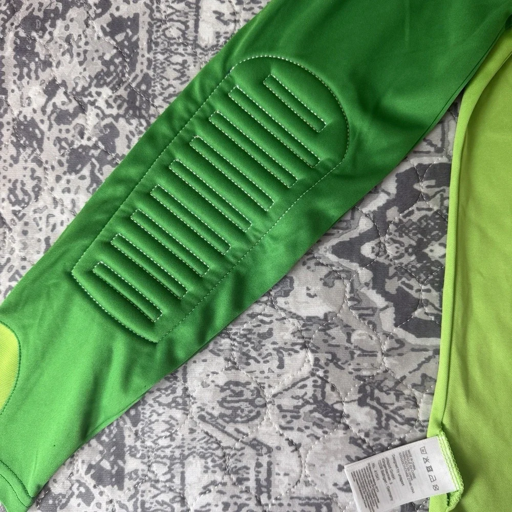 Uhlsport Kids Goalkeeper Soccer Football Shirt Jersey Padded Youth Size 13-14